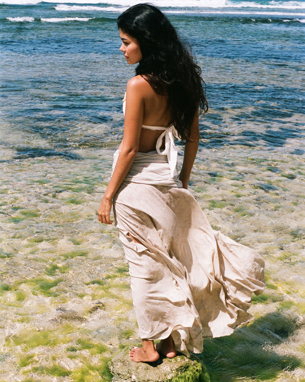 Nature beige skirt