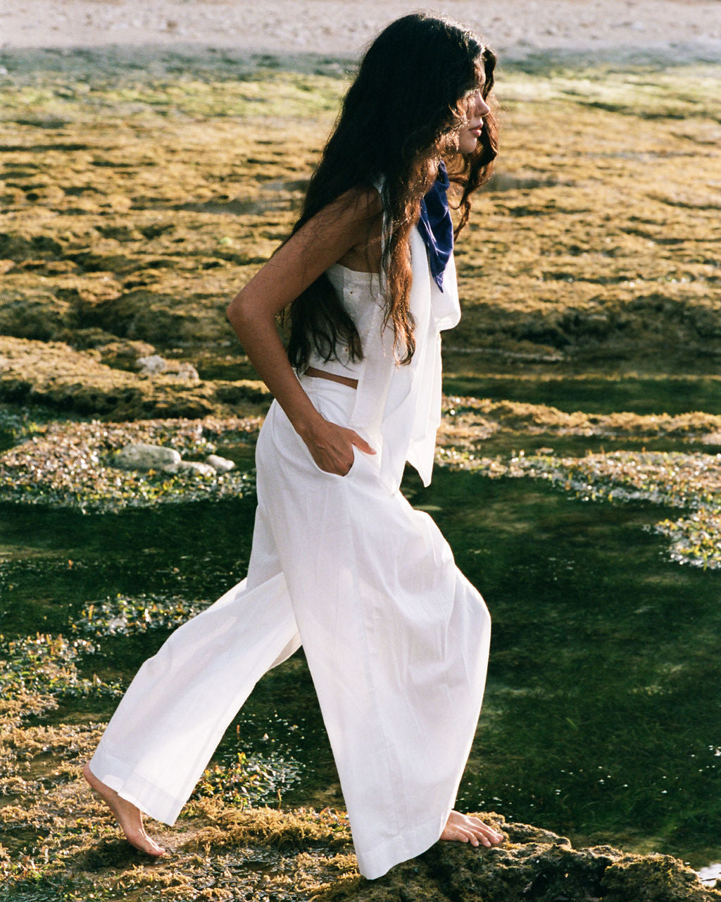 White Saladeta pants