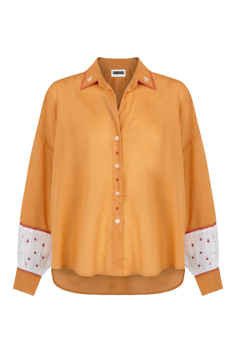 Cassiopeia Tangerine Blouse