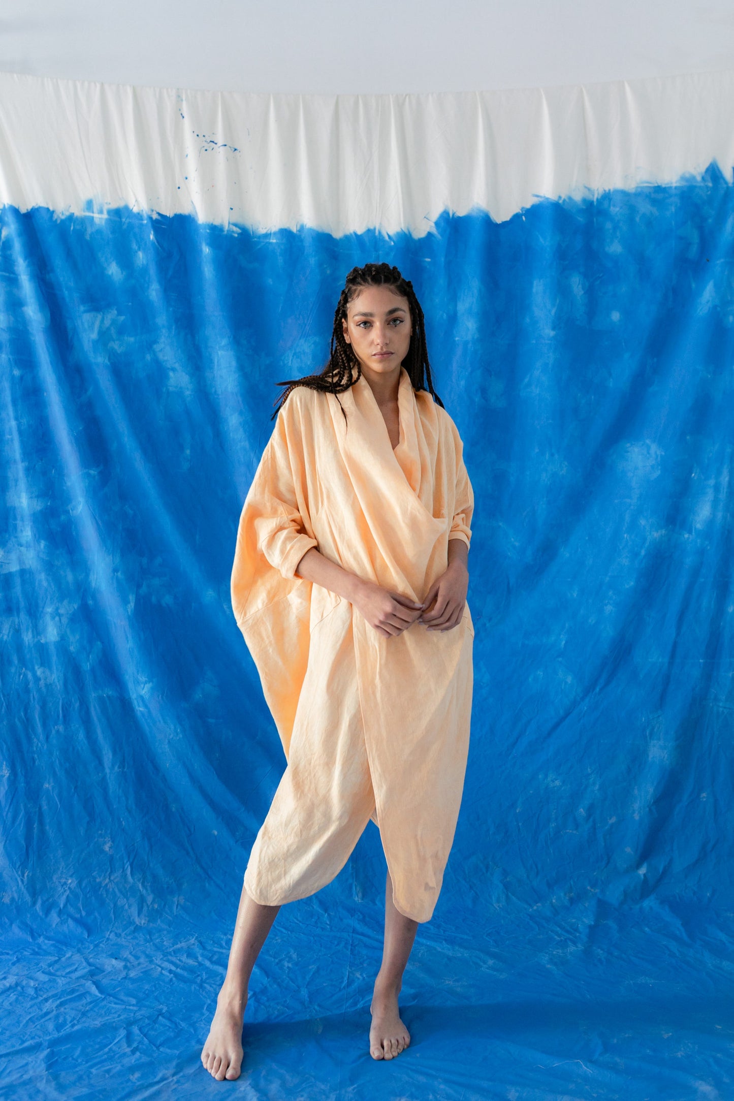 Vestido Casamance melocotón