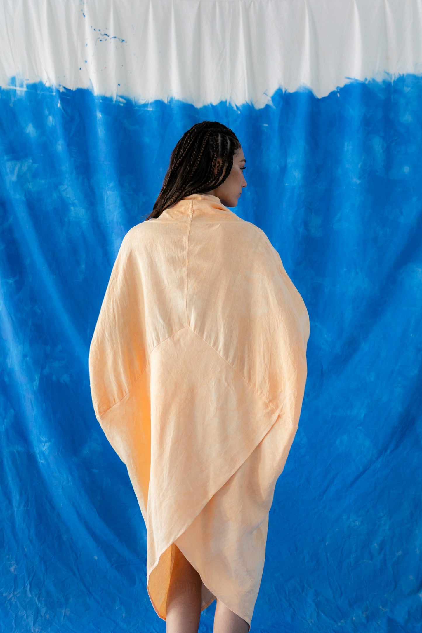 Vestido Casamance melocotón