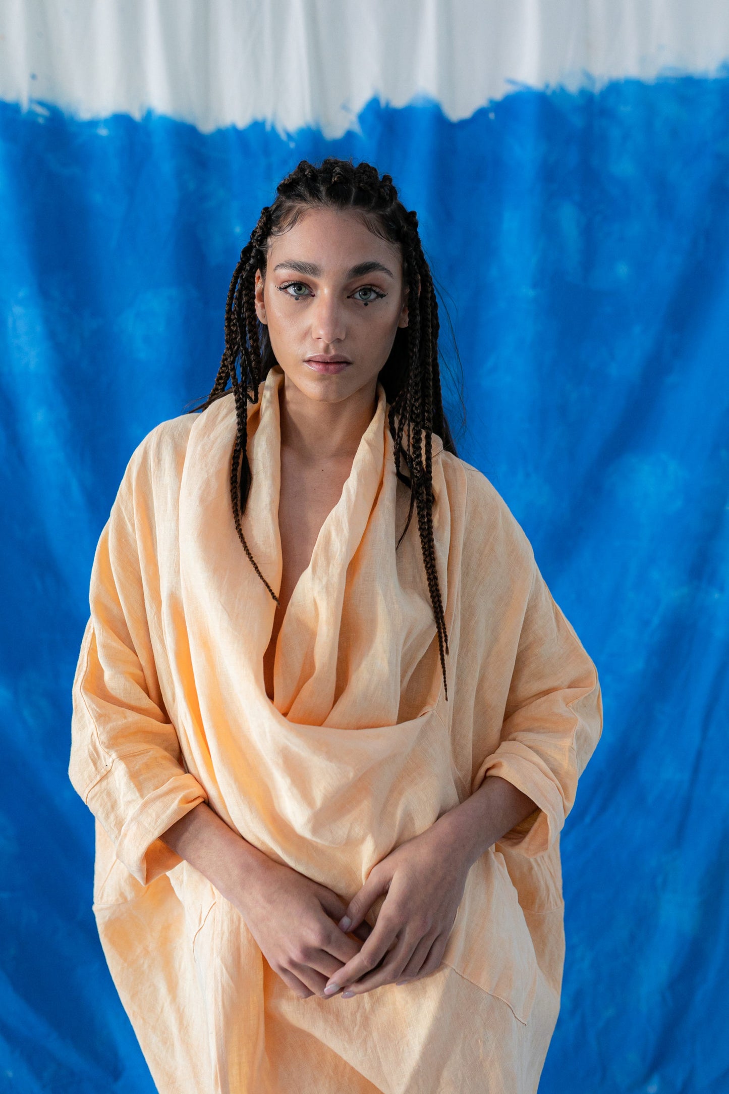 Vestido Casamance melocotón