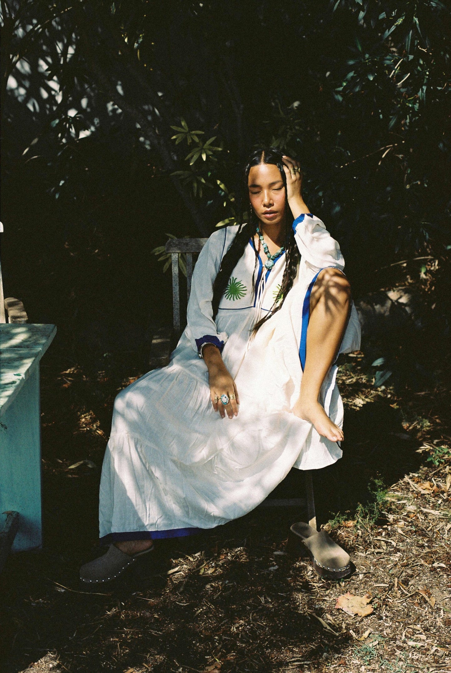 Le Soleil Blue Dress
