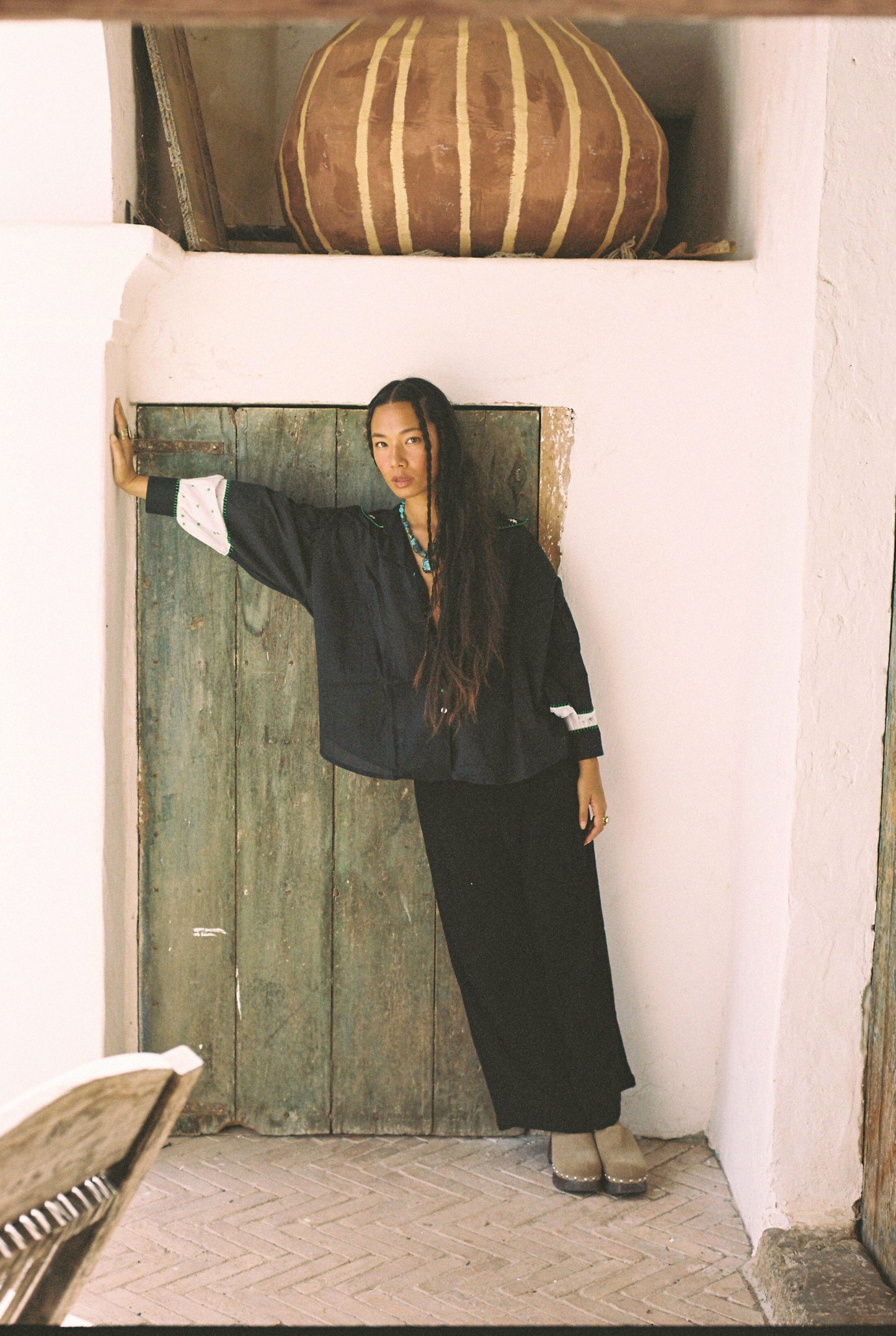 Black Cassiopeia Blouse