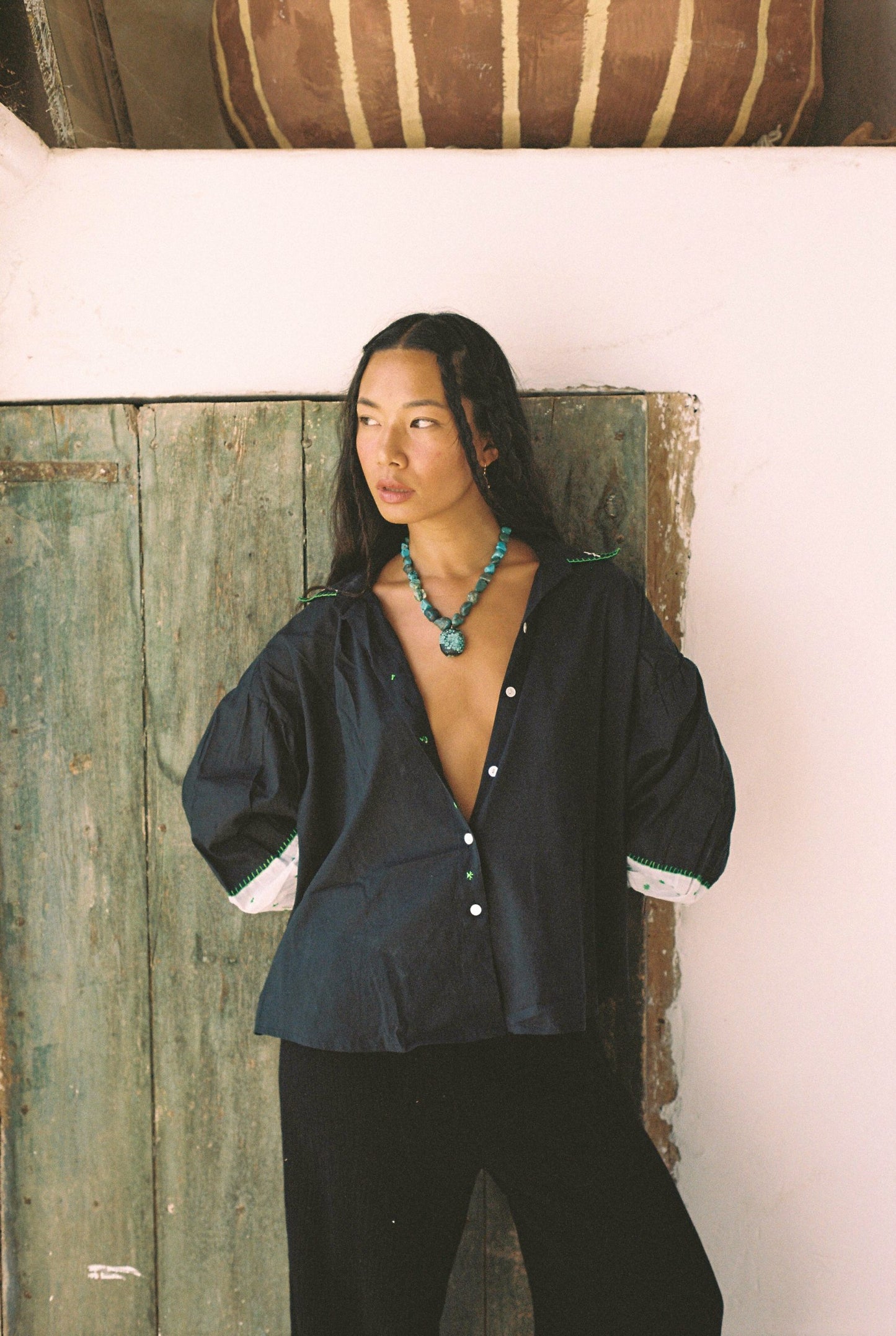 Black Cassiopeia Blouse