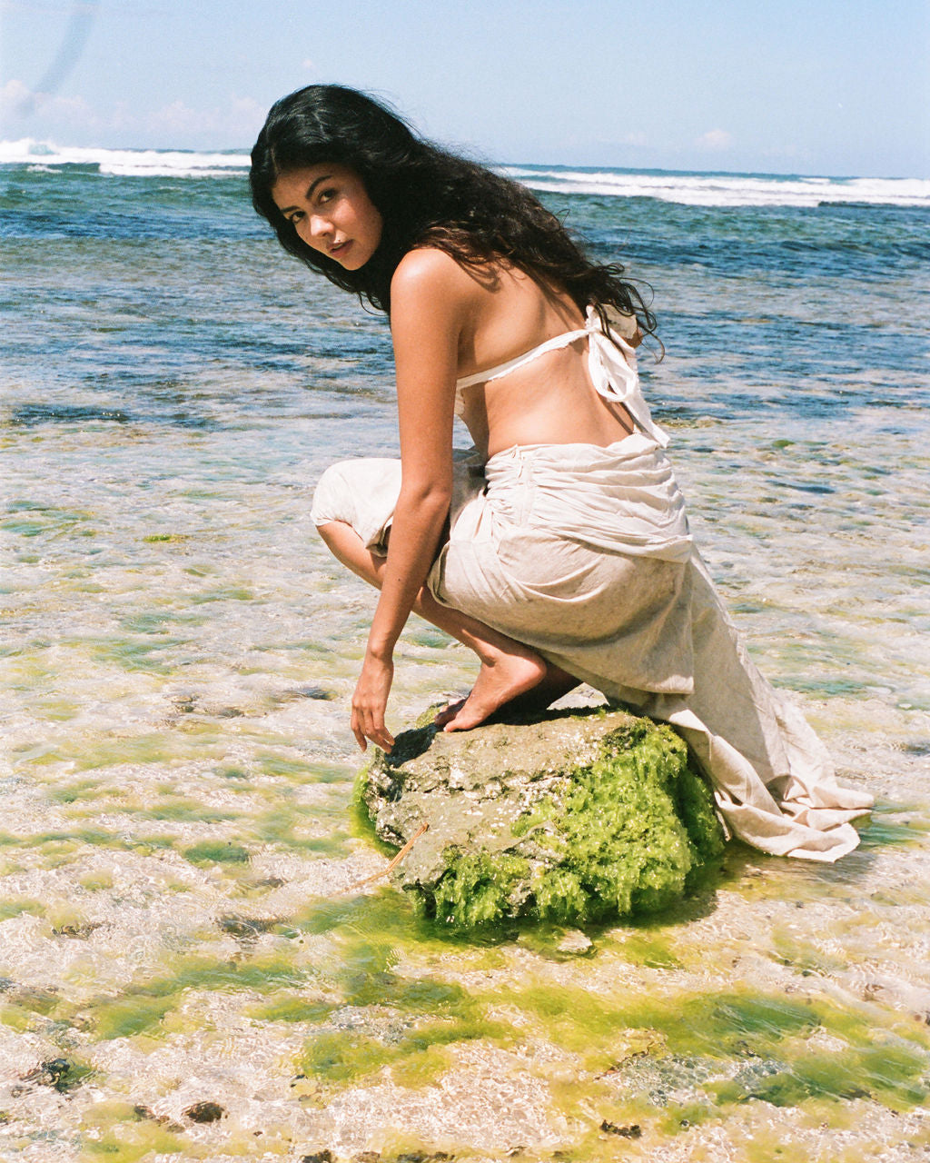 Nature beige skirt