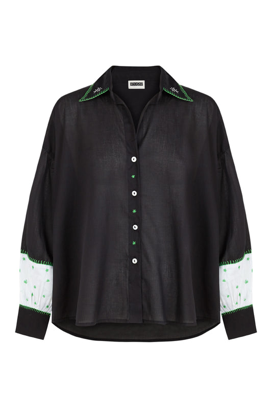 Black Cassiopeia Blouse