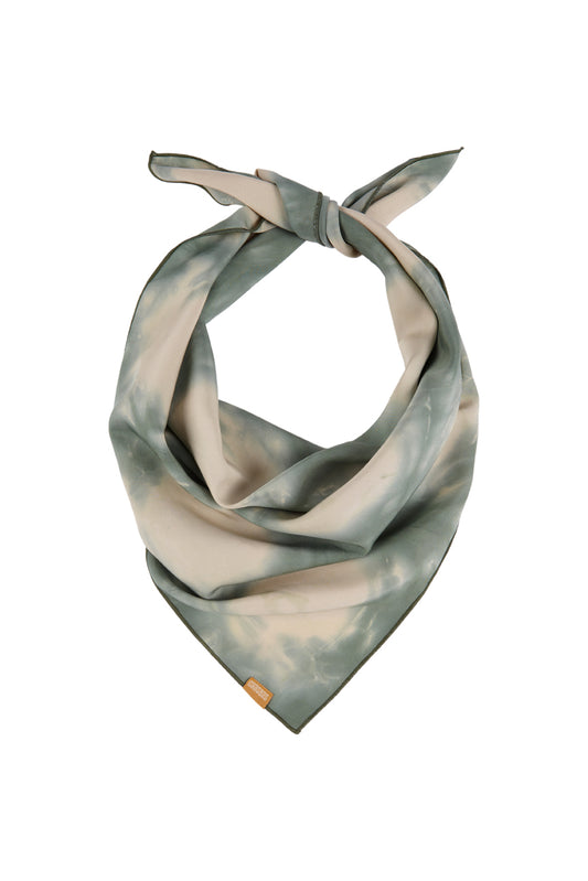 Sustainable green scarf
