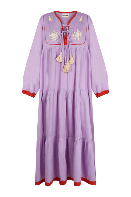 Le Soleil Violet Dress