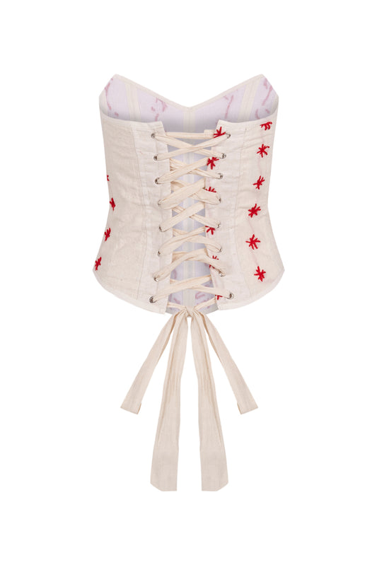 Corset Tulum red