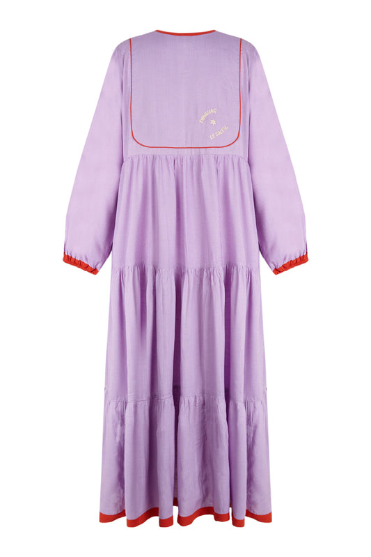 Le Soleil Violet Dress