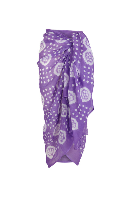 Pareo Shibori violeta