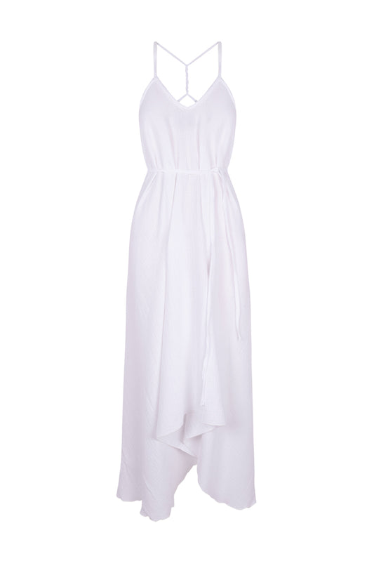 White Ibiza dress