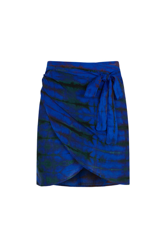 Blue Africa Skirt