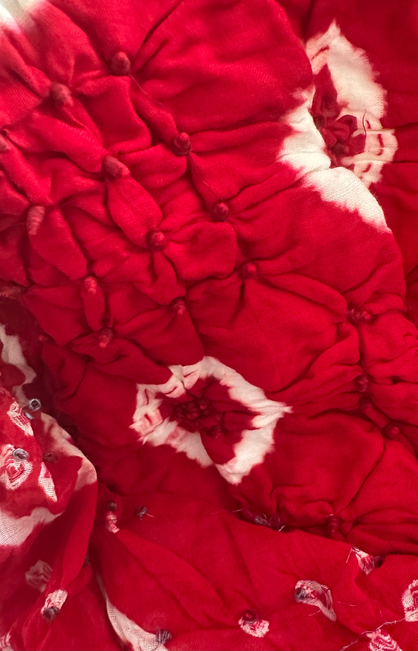 Pareo Shibori rojo
